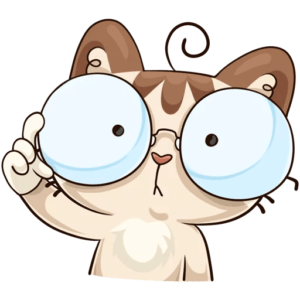 стикеры телеграм котик